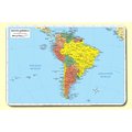 Painless Learning South America Placemat 4PK SOU1